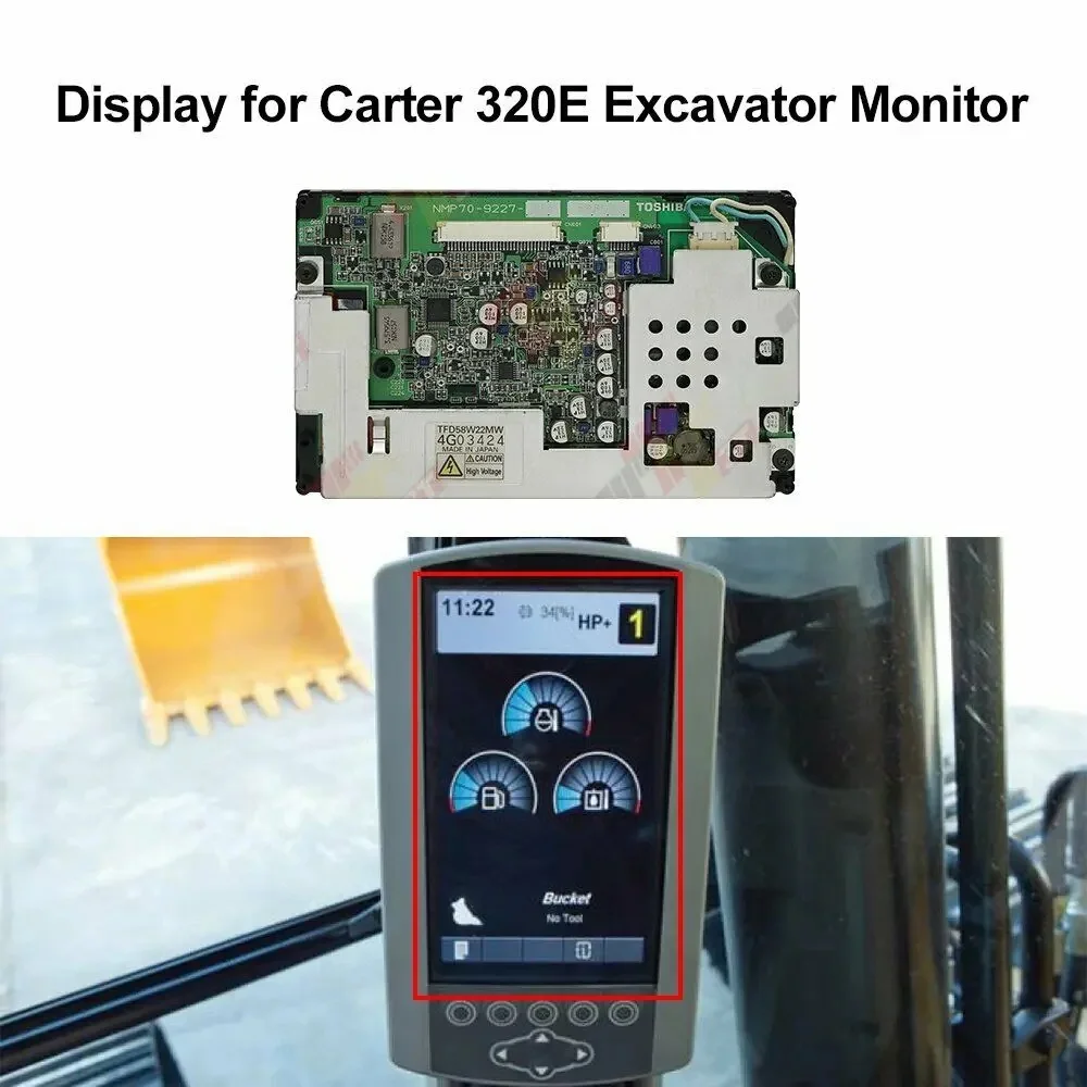 

Display for Carter E320 323 336D Hitachi ZX-3 Excavator Monitor