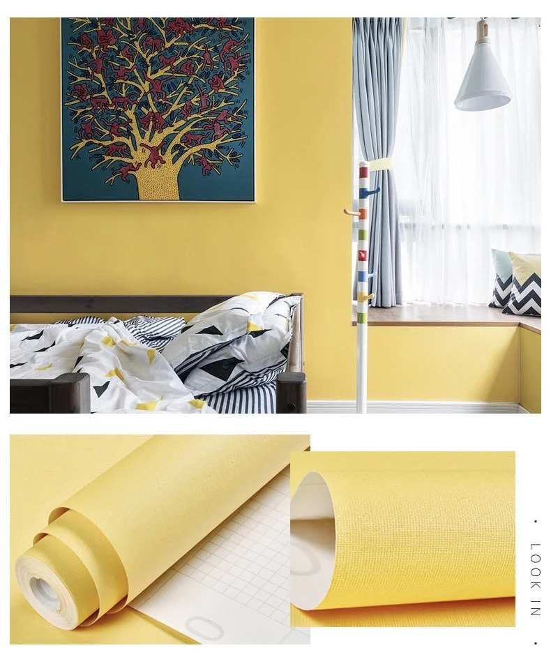 macaron vinil papel de parede de armazenamento armário de cozinha móveis desktop decoração do quarto filme impermeável adesivos de parede