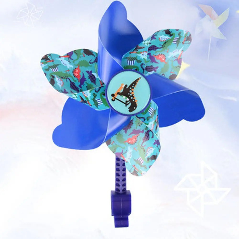 Kid's Scooter Tricycle Windmill Children Bike Pinwheel Bike Windmill Decoration Bicycle Handlebar Pinwheel Flower