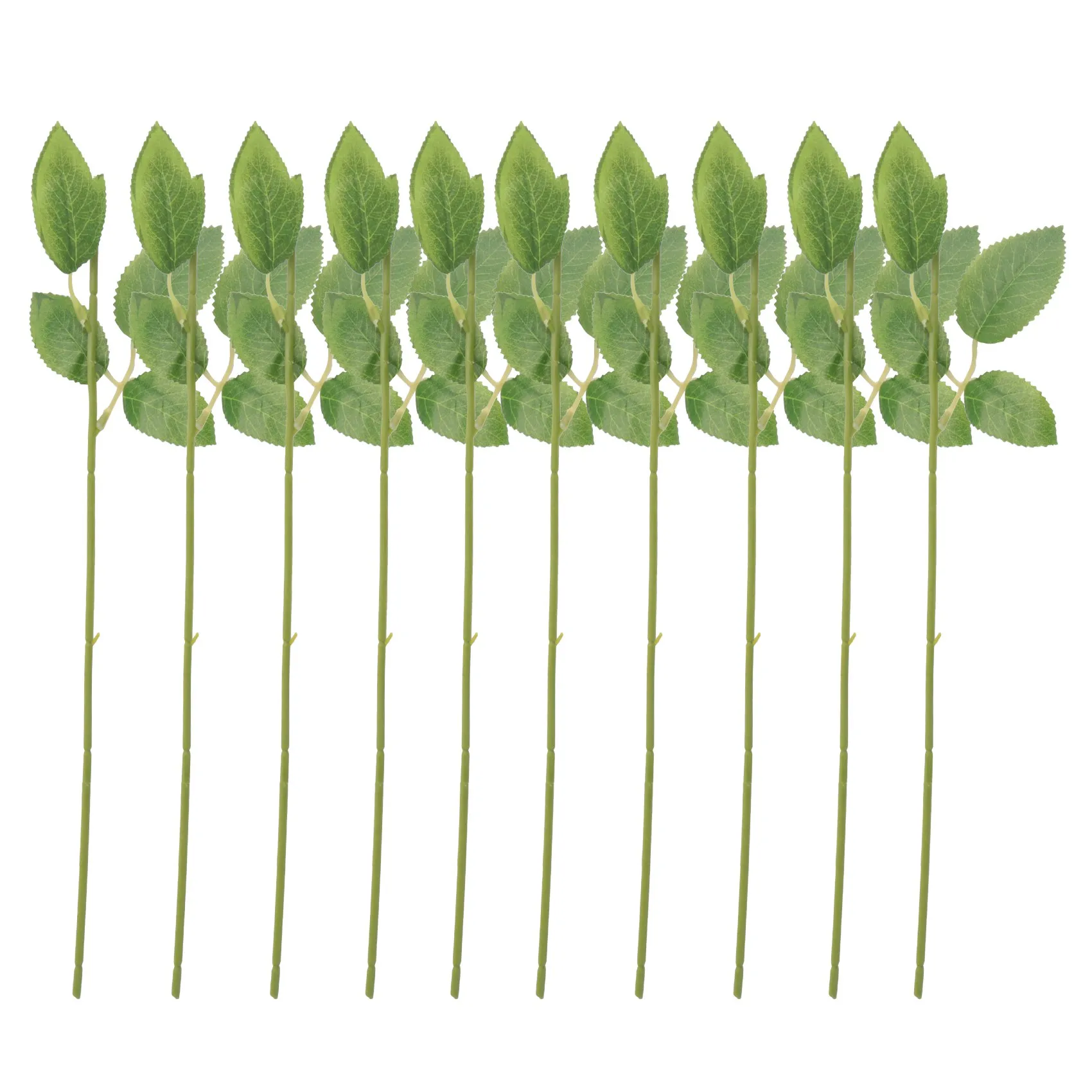 인공 가짜 장미 꽃 줄기, DIY 수제 꽃다발, 꽃 잎 정맥, 웨딩 홈 장식, 50 개