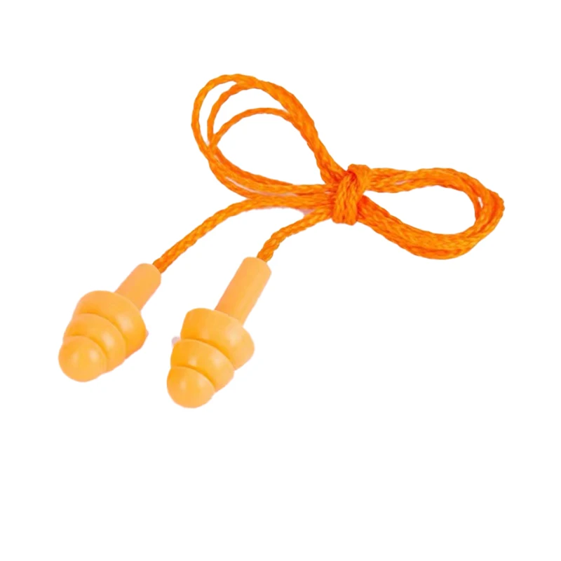 EARMOR silicone wire earplugs, comfortable for sleeping, sound isolation and noise reduction, hearing protection