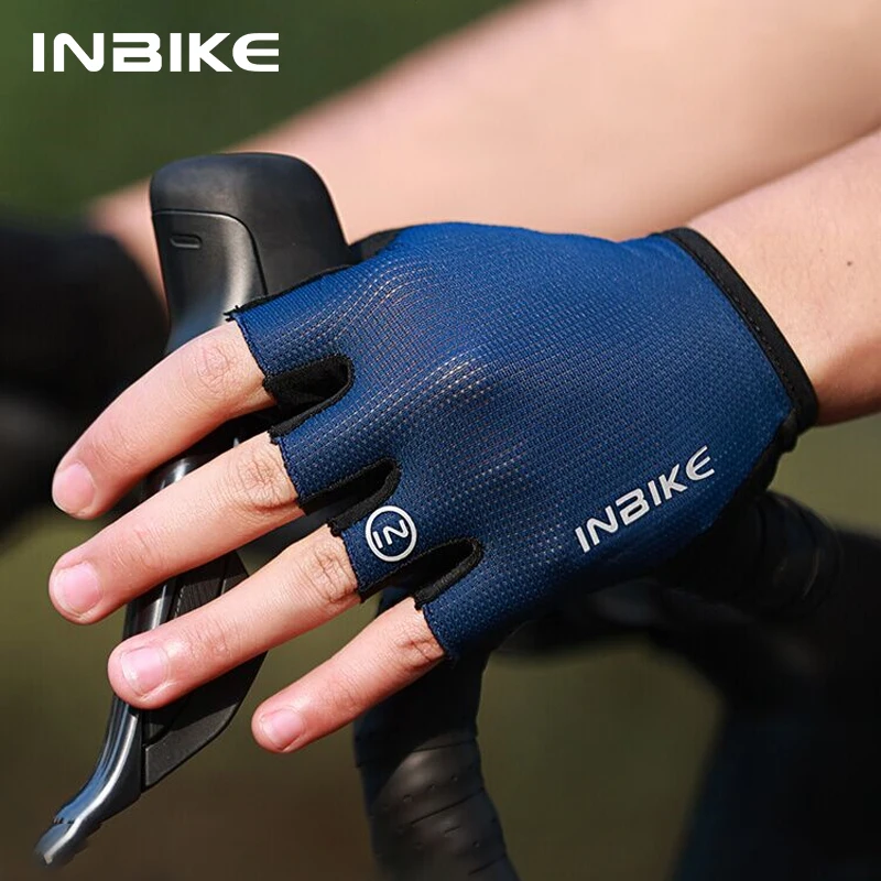 INBIKE Fahrradhandschuhe 5 Mm Gepolstert - Touchscreen & Atmungsaktiv