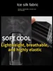 Plus Size 7XL 8XL 9XL Summer Ice Silk Sweatpants Men's High Elastic Gym Joggers Running Quick Drying Sports Pants Men Trousers 3