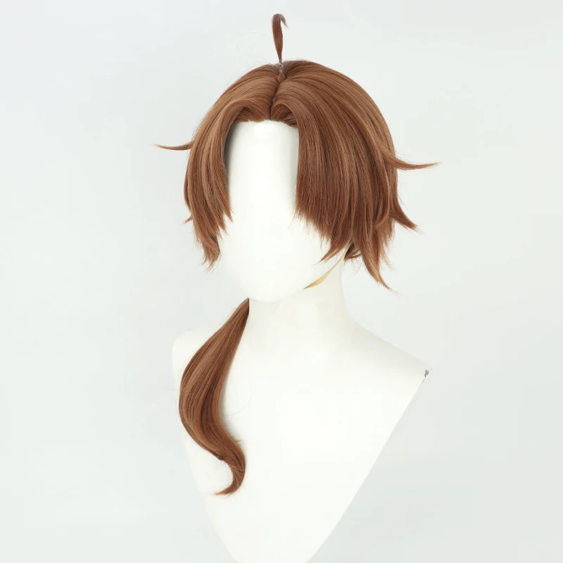 Rudeus Greyrat Cosplay Wig Anime Mushoku Tensei Jobless Reincarnation Synthetic Hair Halloween Party Role Play + Free Wig Cap