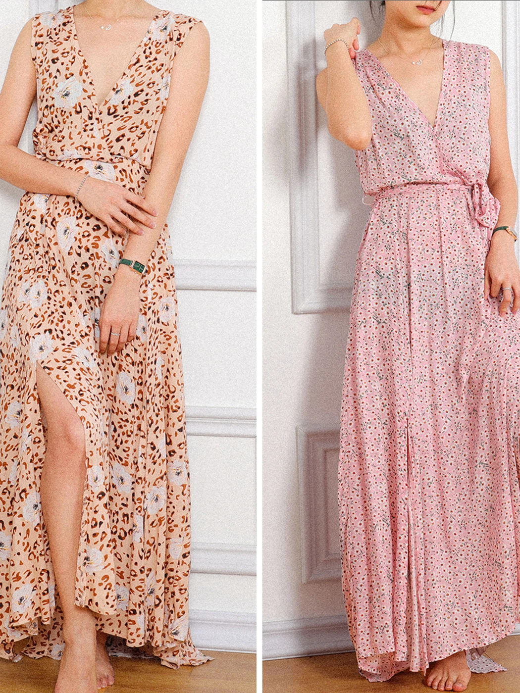 Gonna Maxi Lunga Boho Hippie Zingara Per Donna – Abito Estivo Indiano Con Lustrini E Campanelle – Taglia Unica UK 8-14 Rosa - 2