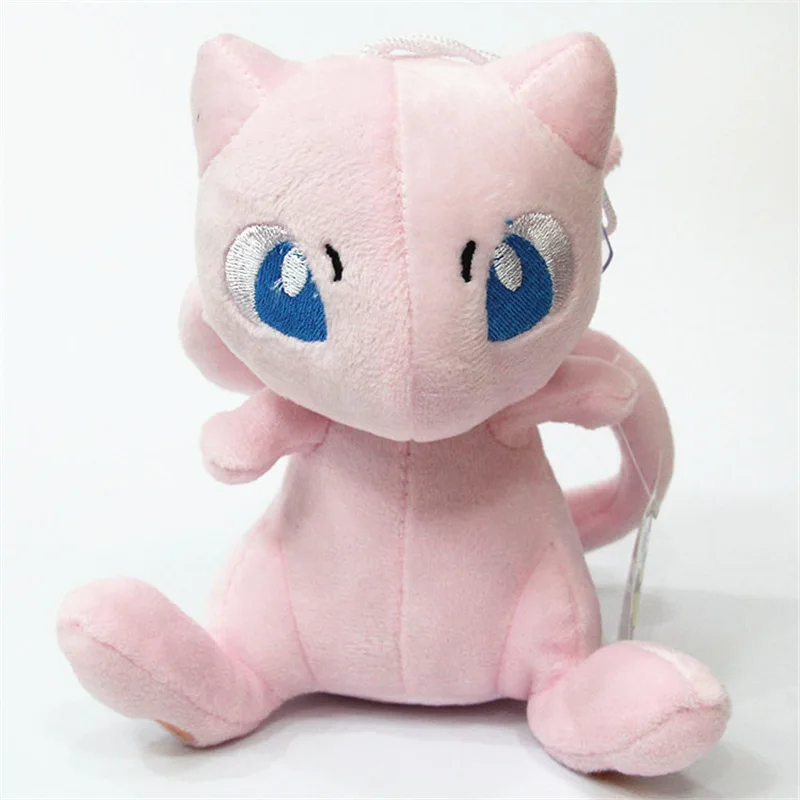 

16cm TOMY Pokemon Go dex Mew Plush toys Dolls Mew Pokémon Plush Stuffed Toys Christmas Gifts for Kids