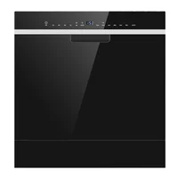Dishwasher, Intelligent Wash, Drying and Disinfection, Stainless Steel Tempered Glass Safety and Durability, Built-in Kitchen 1