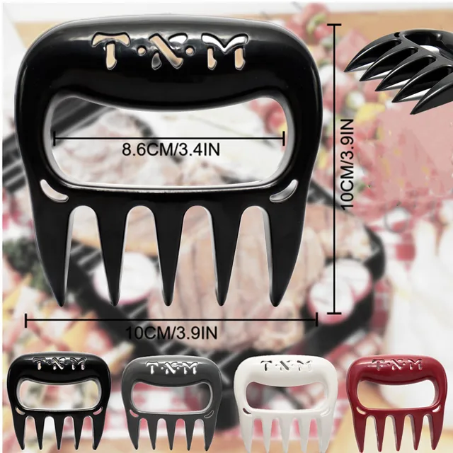 Txm Húskarmok Az Aprításhoz Grillező Karmok Húzott Sertéshús Grill Dohányzó Húst Mancs Karom Bbq Claws Rázza A Dohányos Főző Eszközt - Image 5