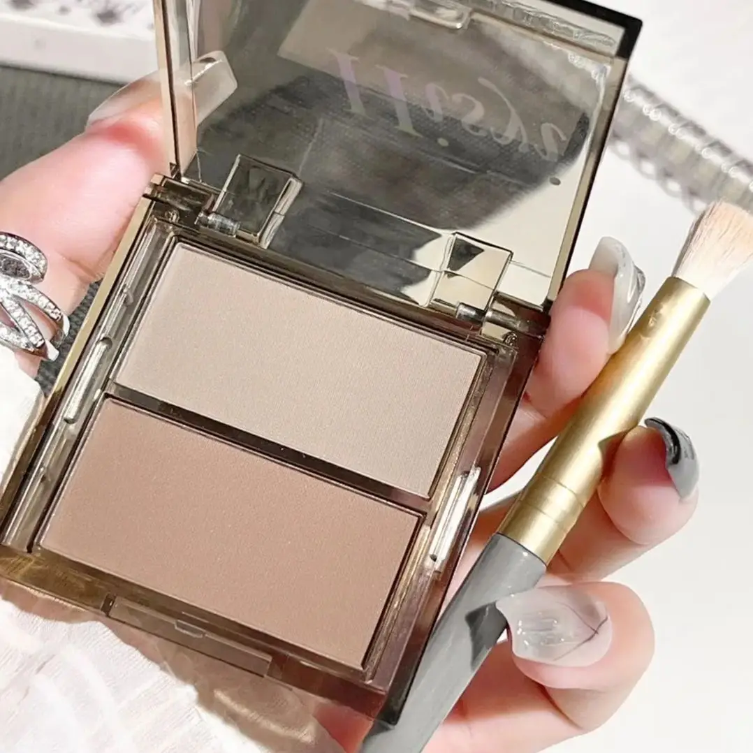 Medium Skin Tone Matte Waterproof Contouring Tray Concealer Contouring Powder Portable Size Less Than 1 Liquid Ounce
