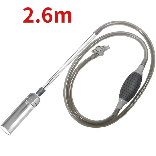 1 Pcs Aquarium Manual Water Changer Fish Tank Cleaning Tools Handheld Aquarium Cleaner Vacuum Siphon Pump Pet Products 4