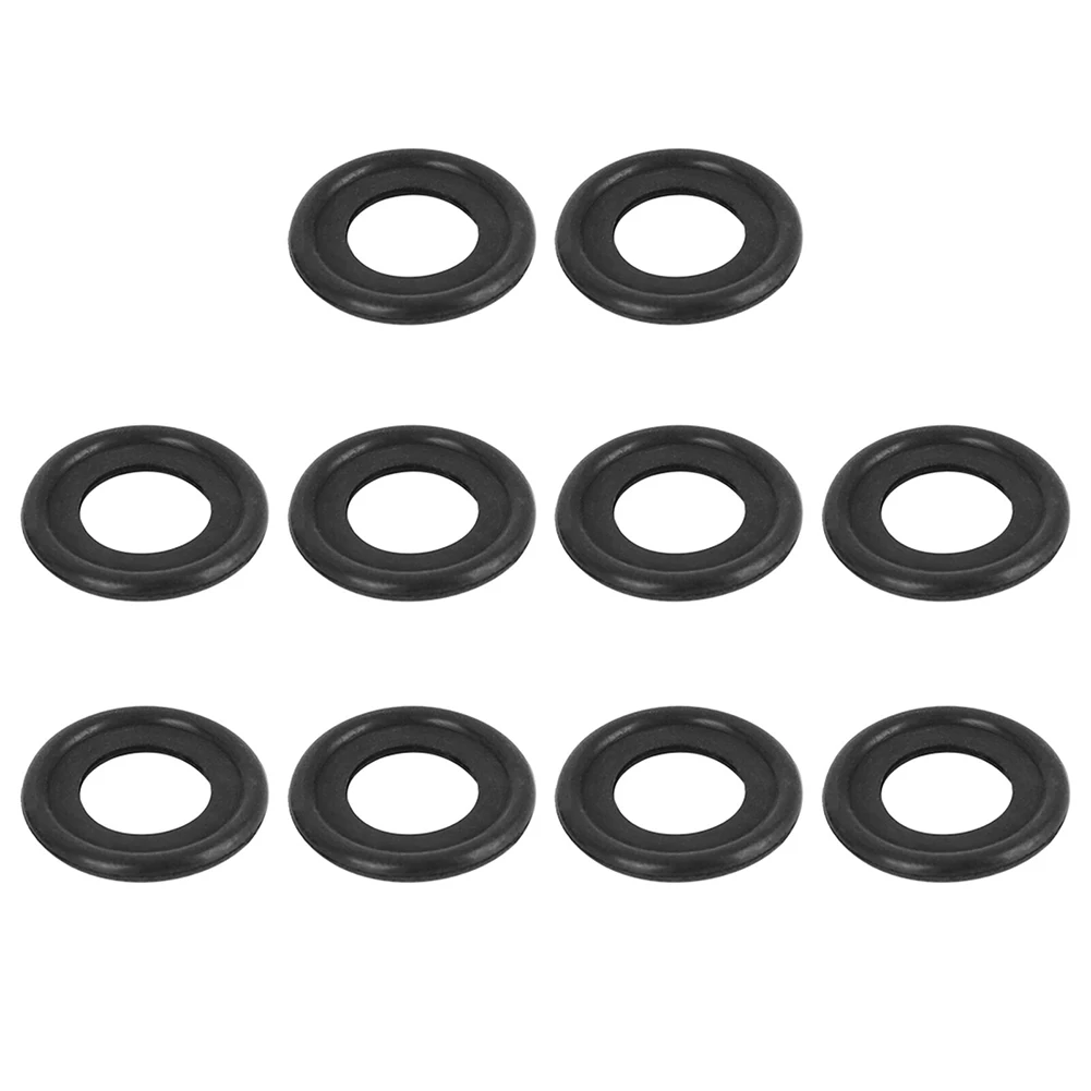 10x Auto Engine Oil Pan Screw Washer Rubber Washer Gasket For Buick For Chevrolet M12 M14 Engine Oil Drain Plugs