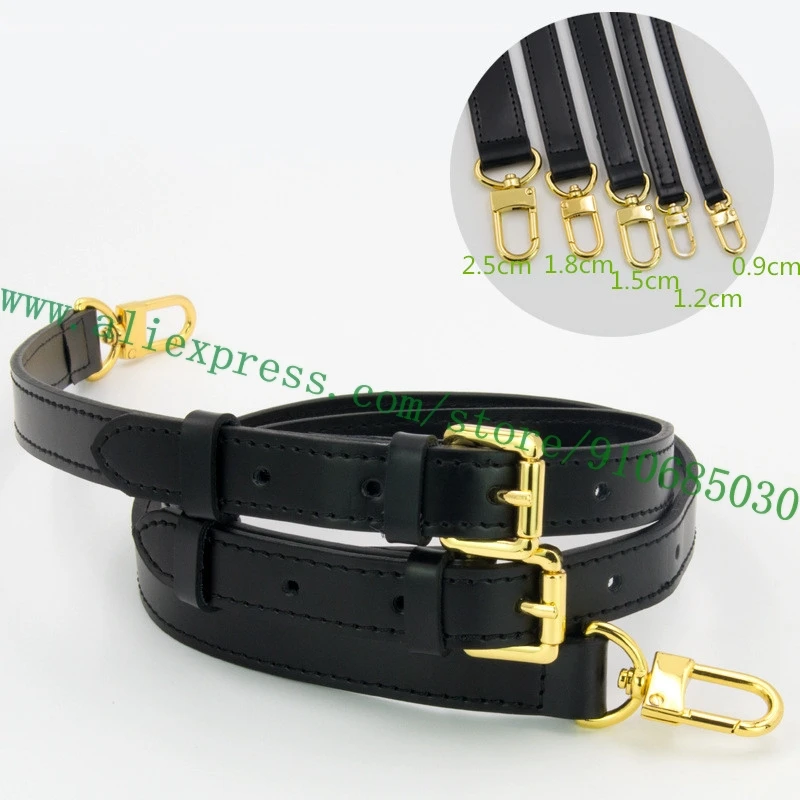 Genuine Vachetta Calf Leather Adjustable Bag Strap For Designer Women Handbag Shoulder Messenger Travel Duffle Patina