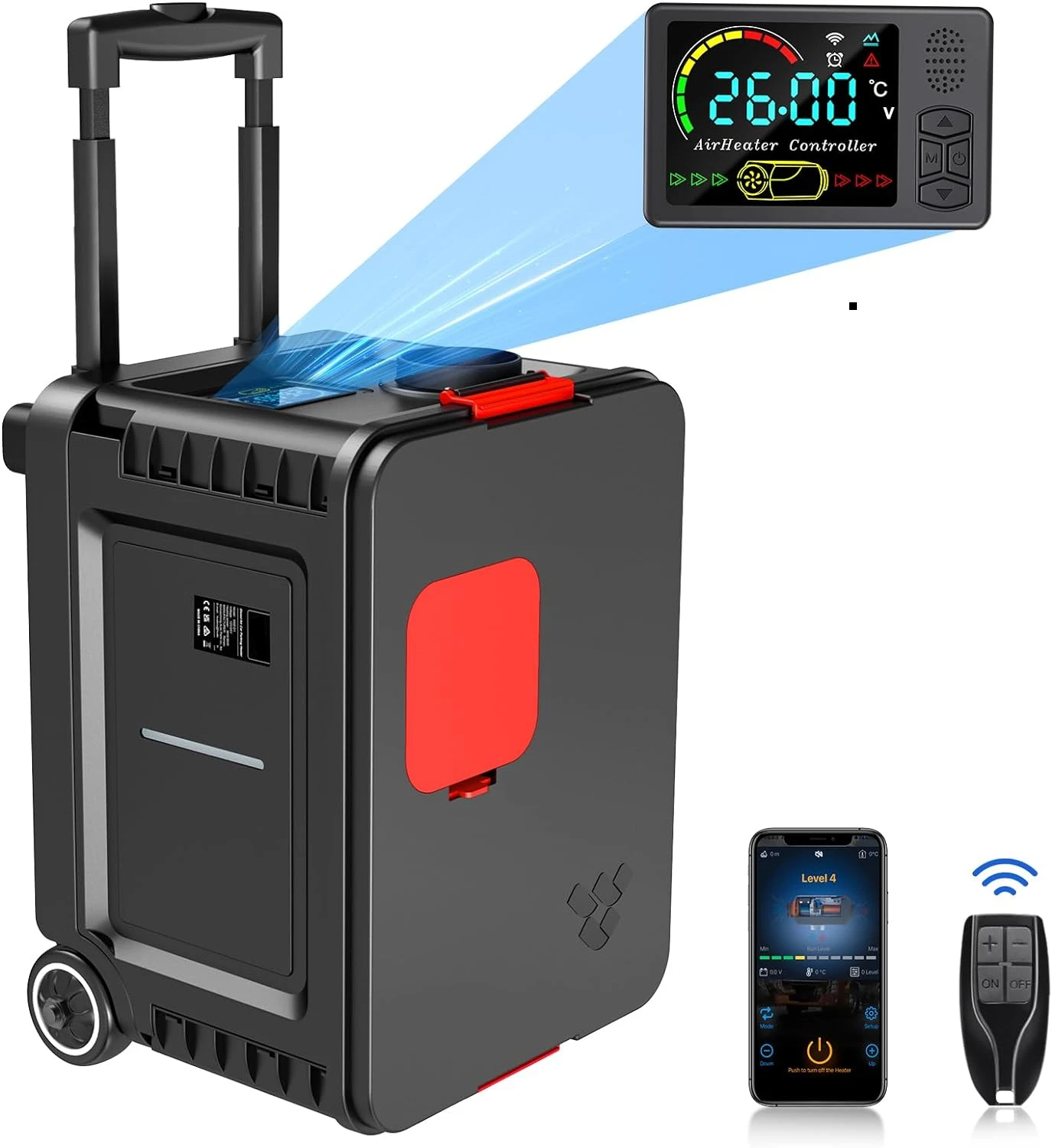 Riscaldatore Diesel 8Kw Webasto 12V & 110V ~ 240V Per Auto Van Bus Rv Barche Navali Riscaldatore Cabina Camion-Sostituire Eberspacher D4, Riscaldatore