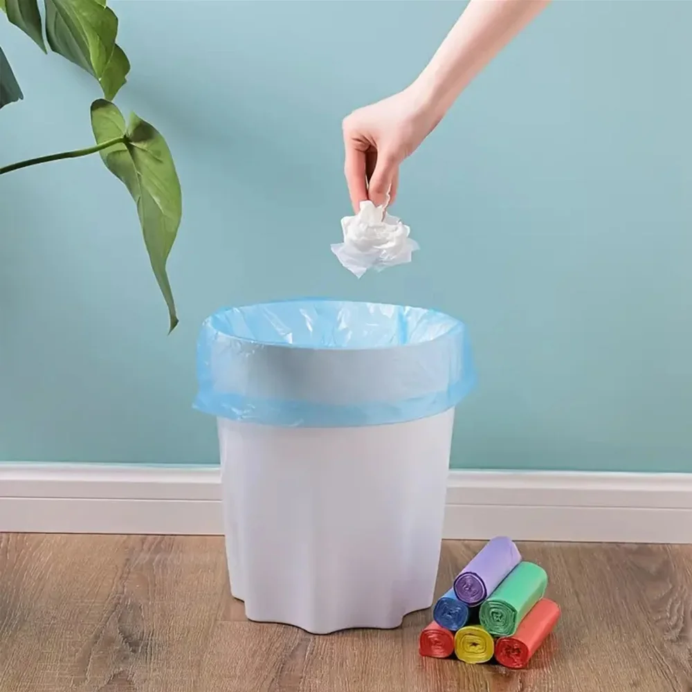 Disposable Trash Bags 100-300PCS Household Kitchen Storage Dormitory Living Room Use