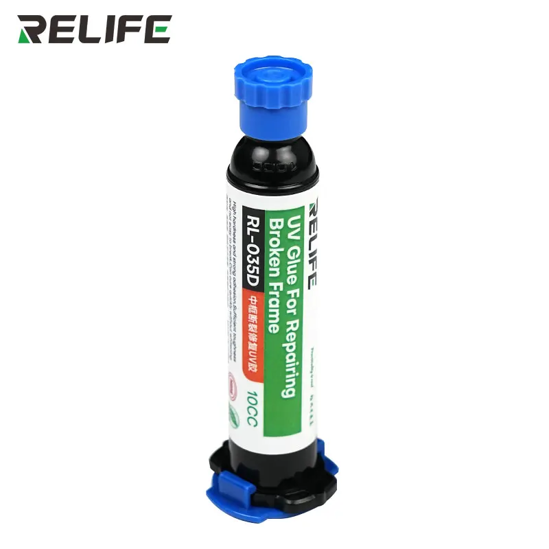 RELIFE RL-035D Repairing Broken Frame UV Glue Strong Adhesion And High Hardness,Fast Curing Without Whitening Repair Tool 5