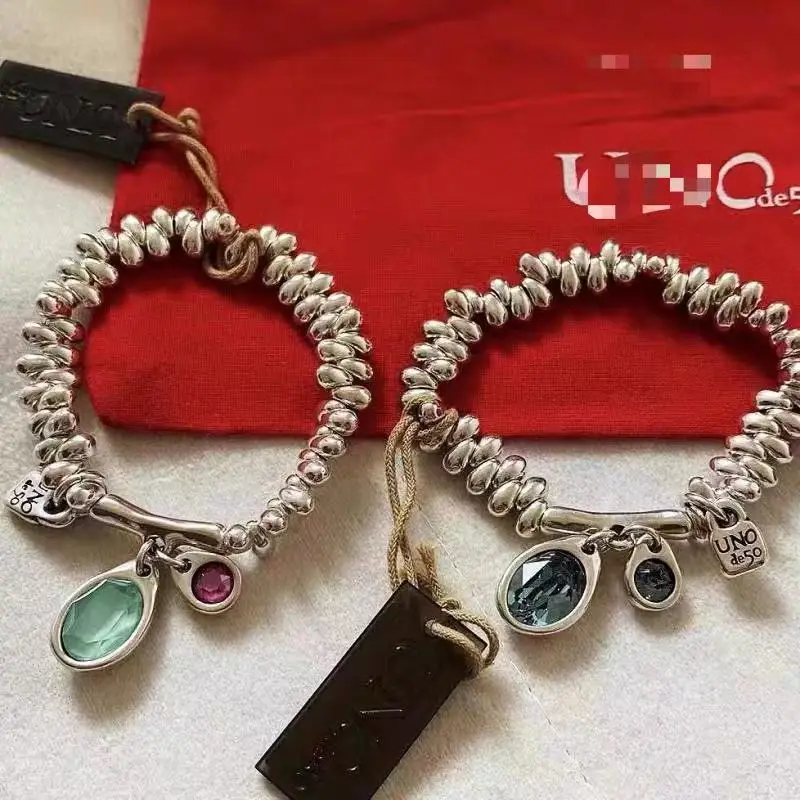 Yisheng Alloy Bead Bracelet, Silver Clasp, With Logo, Wholesale, New 2021, European Fashion Gift