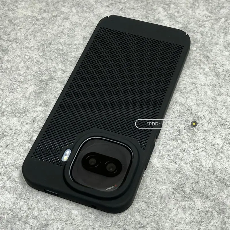 Vivo iQOO Lightweight Honeycomb Heat-Dissipating Hard Case with Dustproof Bumper
