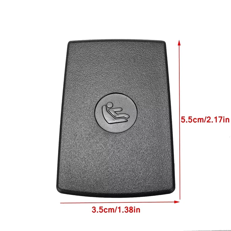4X Car Rear Child Seat Fixing ISOFix Cover For BMW 3 Series car child seat connector car seat belt accessory