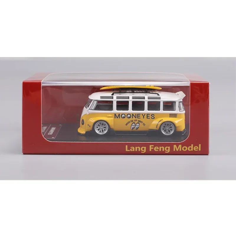 TPC 1:64 Car VW T1 Kombi Mooneyes diecast Alloy model car - AliExpress
