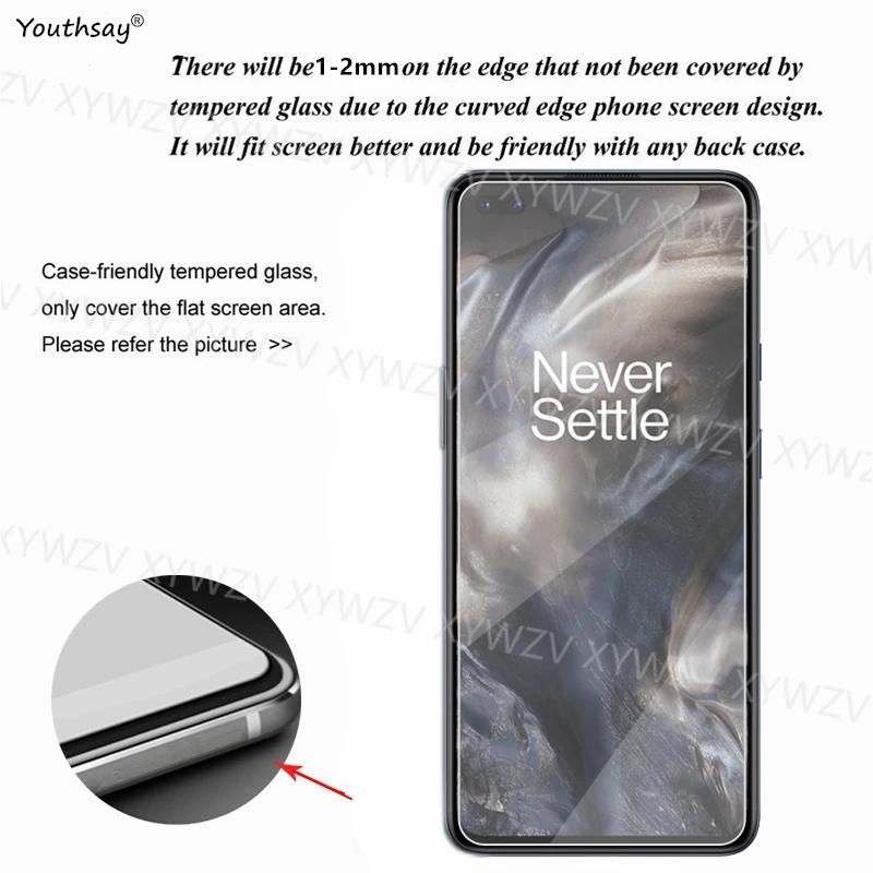 Premium 6-in-1 Tempered Glass & HD Protective Screen Protector with Camera Lens Film