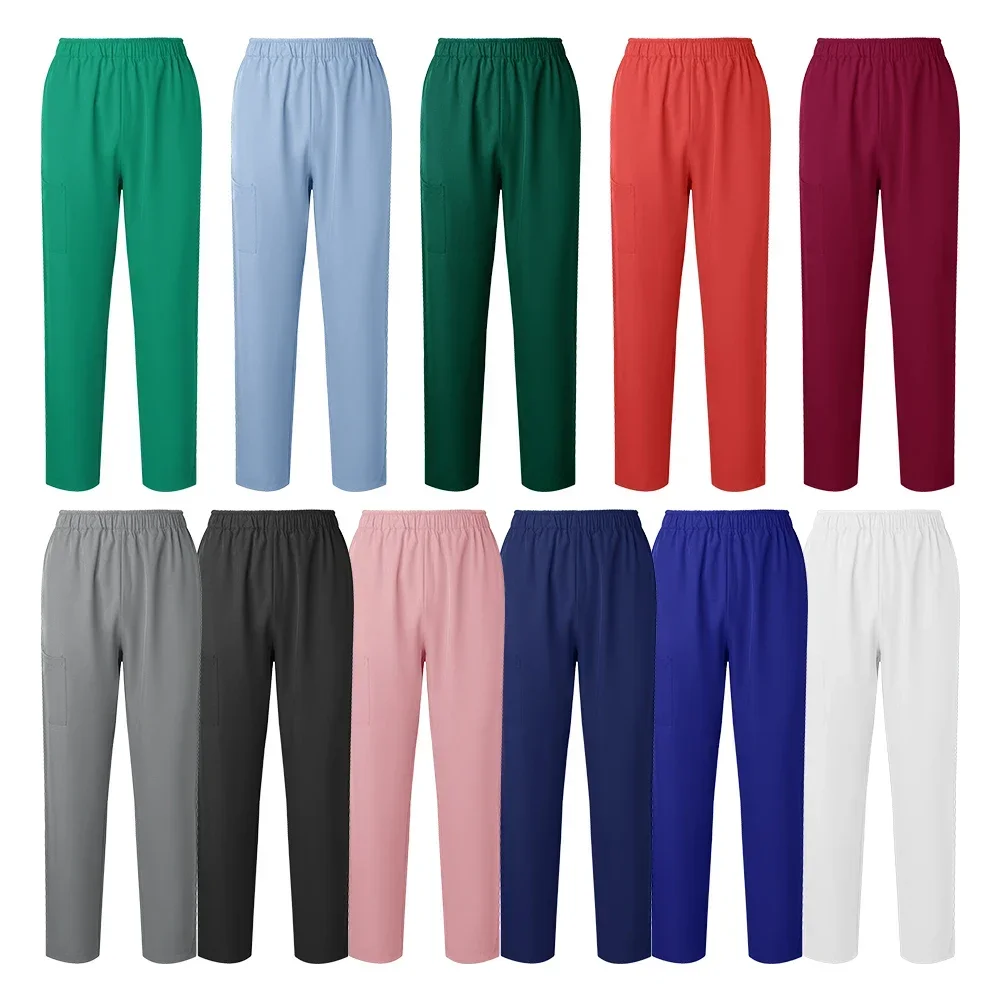 Nurse Uniform Suits Pants Hospital Uniform Women Medical Scrubs Supplier Medic Pattern Brand Doctor Designer Dental Clinic Beauty Spa 1pc