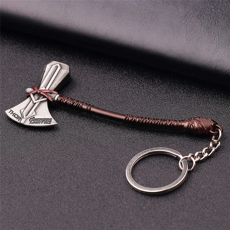 Supereroe Marvel Thor Love And Thunder Cosplay Stormbreaker Axe Portachiavi In Metallo Ciondolo Portachiavi Accessori Per Gioielli Prop