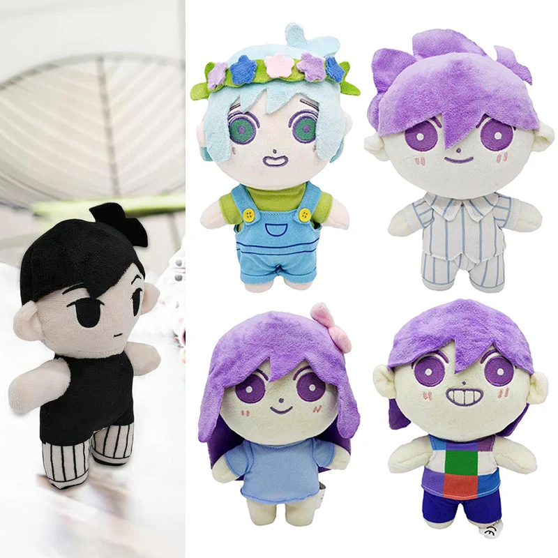 Omori Plush Toys Cartoon Stuffed Dolls OMORI Cosplay Plushies Sunny