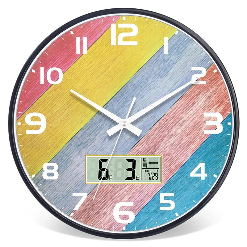 

Cute Quartz Wall Clock Kids Room Aesthetic Creative Modern Wall Clock Silent Round Duvar Saati Home Decorating Items YY50WC