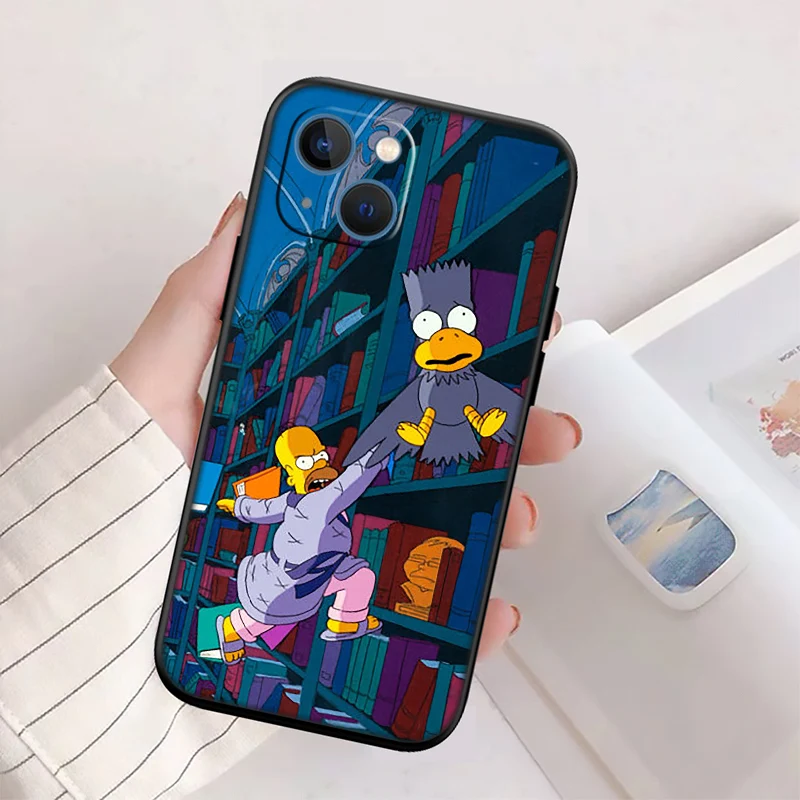 S-Simpsons-Art Custom Phone Case