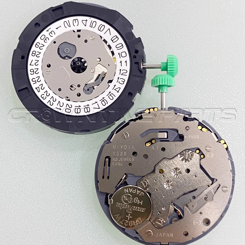 MIYOTA OS20 movement Japanese OS20 quartz movement 3-point watch accessories watch movement,quartz watch movement,quartz movement