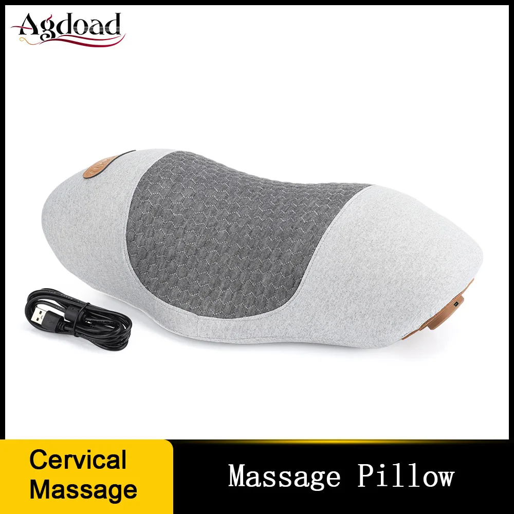 

Electric Charge Neck Massager Pillow 3 modes Heating vibration massage Neck Stretcher Cervical Neck Traction Relax Massager