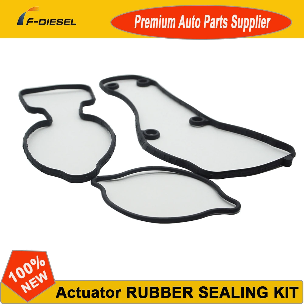 F-DIESEL Universal Actuator REMAN RUBBER SEALING KIT/Motor Side + Cooling Cover Side + Gear Box Sid Rubber Seal Ring