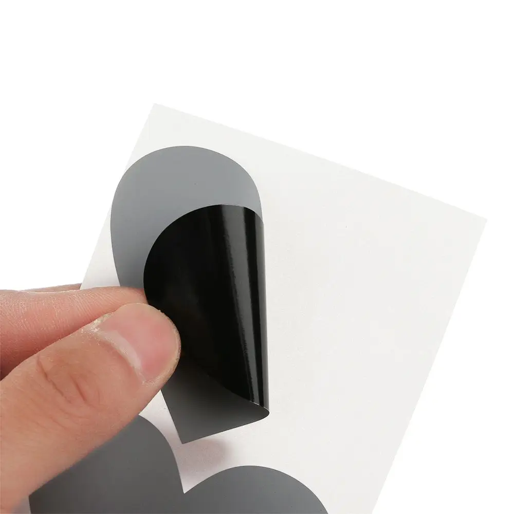 50 Pcs / Set DIY Golden Pentagram Scratch Card Sticker Self-adhesive Multifunctional Labels Scratch Coating Stickers
