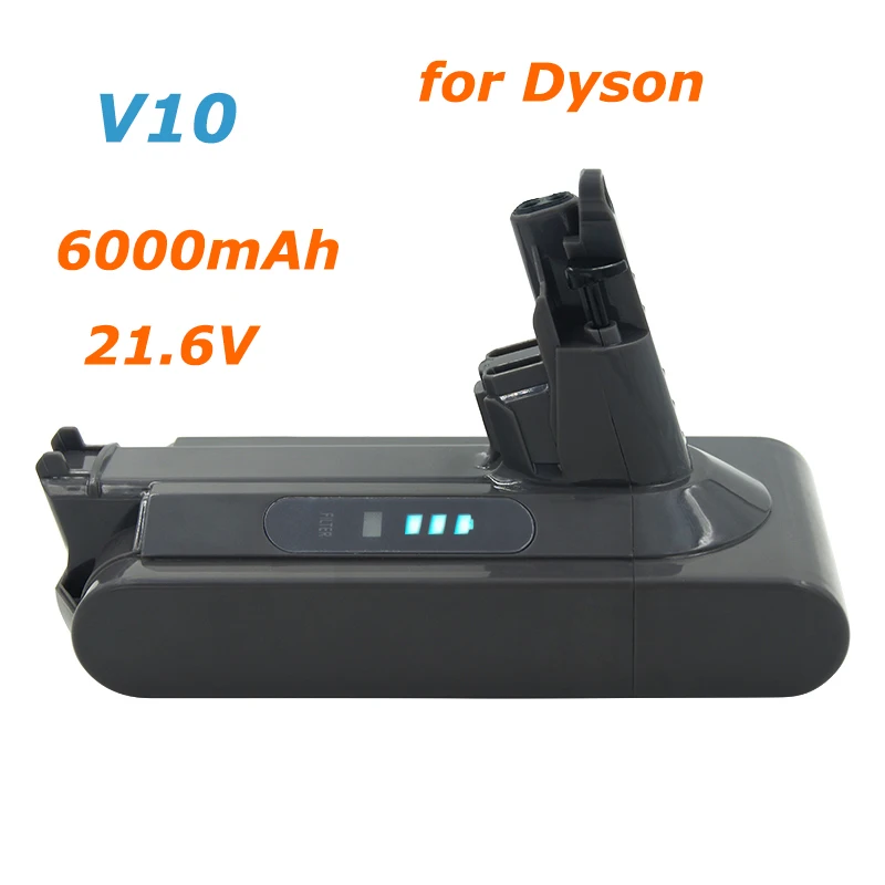 

Аккумулятор 21,6 в для Dyson V6 V7 V8 V10 Series SV12 DC62 SV11 SV10, ручной пылесос, бытовая техника, запасная батарея