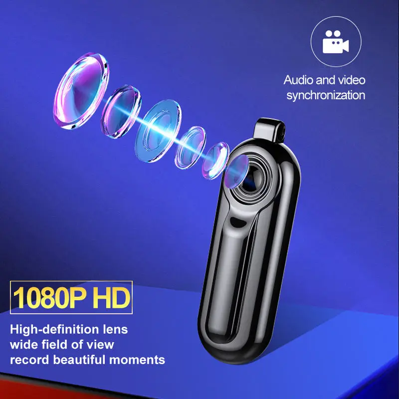 

Mini Camera V3 8GB -128GB Sports Video Voice Recorder Wide angle Lens 1080P HD Body Cam Micro Camcorder микро видеокамера шпион