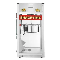 Fully Automatic 12 Ounces Commercial Popcorn Machine Movie Theater Exclusive Popcorn Maker Spherical All Metal Popcorn Popper 2