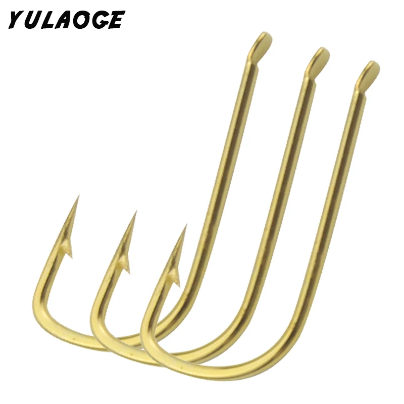 50PCS038CarphooksShankhookBarbedsmallhooksforstreams