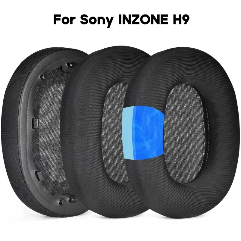 

Мягкие амбушюры из ледяного шелка, амбушюры для наушников Sony-INZONE H9, амбушюры, охлаждающие гелевые рукава, амбушюры с шумоподавлением