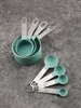 8PCS Measuring Cups Spoons Set For Baking Cake Pastry Cooking Utensils Stainless Steel Handle Kitchen Tools Accessories Gadget 6