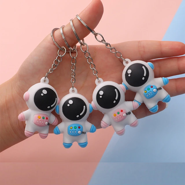 galaxy astronaut keychain