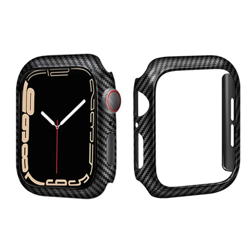 Carbon Fiber Bumper Protector for Smartwatch - Durable Cover & Accessories