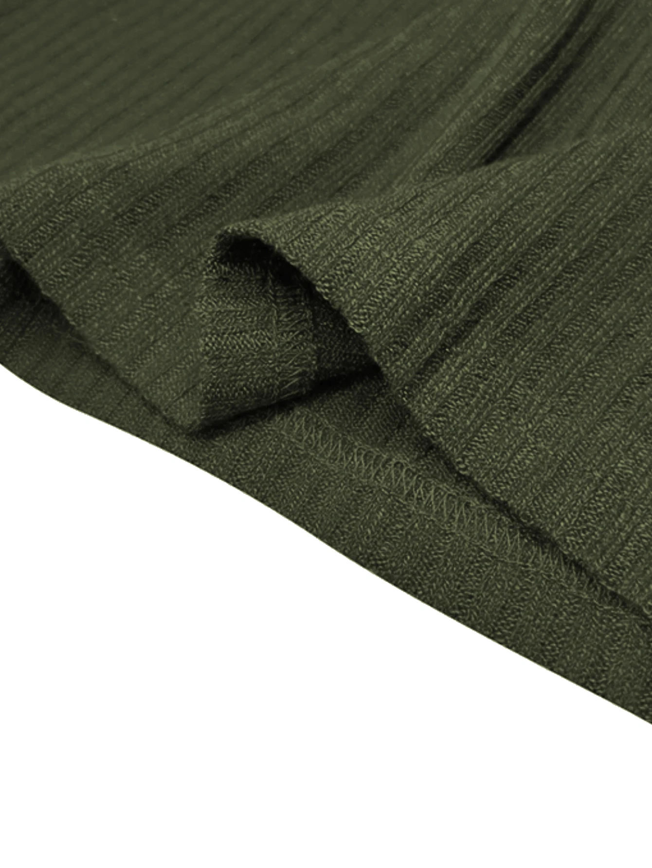 Herren Rundhals Langarm Strick-T-Shirt Einfarbiger Pullover Lässige & Formelle Passform Perfekt für Tägliches Tragen – Detail 23
