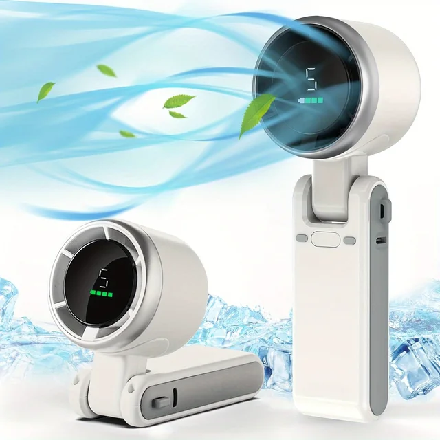 3-in-1 Fan, 5-speed, 3600mAh Rechargeable Lithium Battery, USB Charging, Travel Mini Fan 7