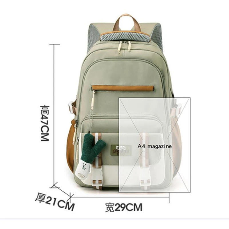 High School Bags for Teenage Girls Middle Student Backpack Women Oxford Leisure Campus Bagpack
