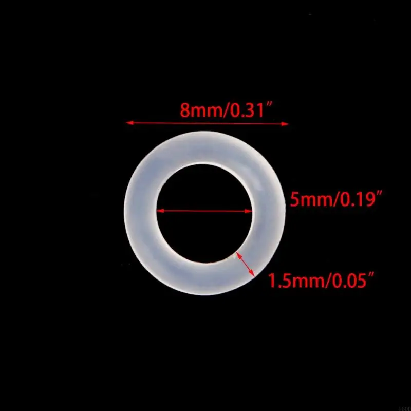 G6DD Rubber O-Ring Sound Dampeners for Mechanical Gaming Keyboard(120 Pieces) O Ring