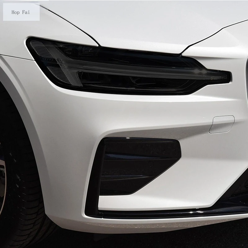

Car Headlight Protective Film Restoration Transparent Black TPU Sticker For Volvo XC90 XC60 XC40 V60 V90 S60 S90 Accessories