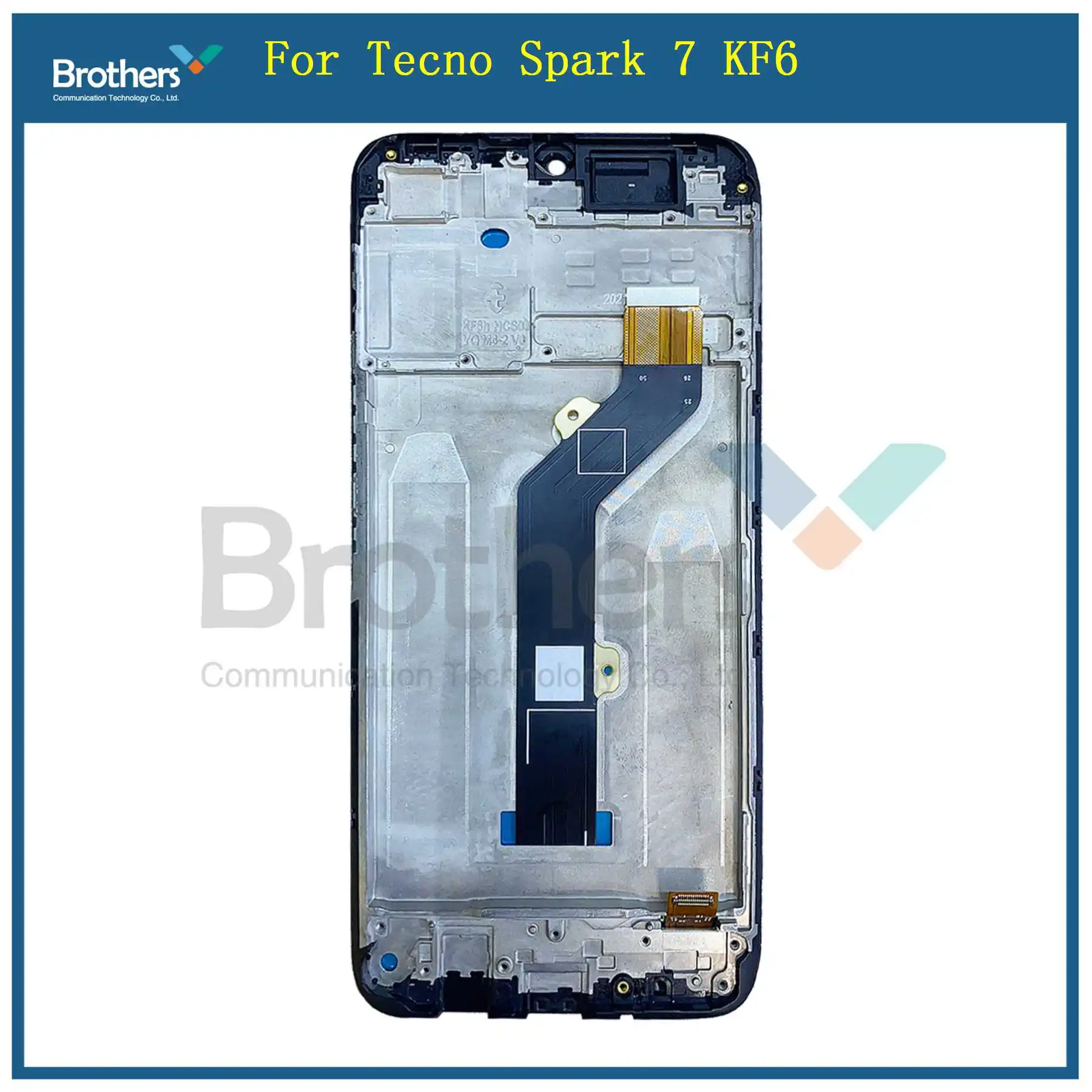 

KF6 KF6h KF6i KF6j KF6k KF6m KF6n For Tecno Spark 7 Display Touch Screen Digitizer Panel Assembly For PR651h PR651 PR651E Screen