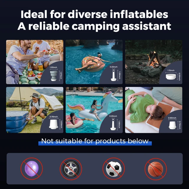 Portable FLEXTAIL Electric Air Pump 4