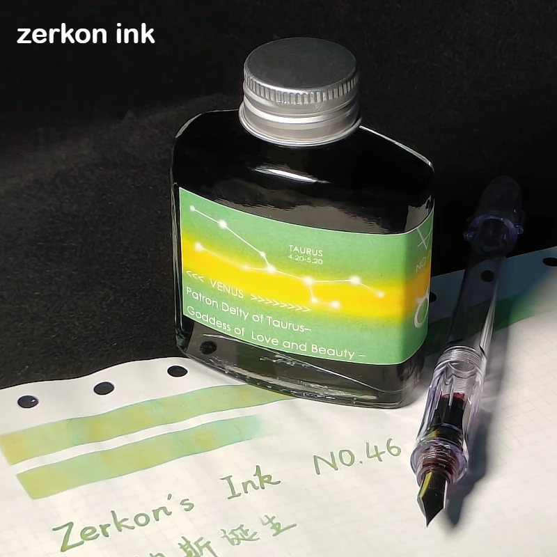 Zerkon 잉크 5ml 59 색상 쉰 만년필 잉크 그라디언트 컬러 잉크 문구 학교 용품 JINHAO Majohn Hongdian