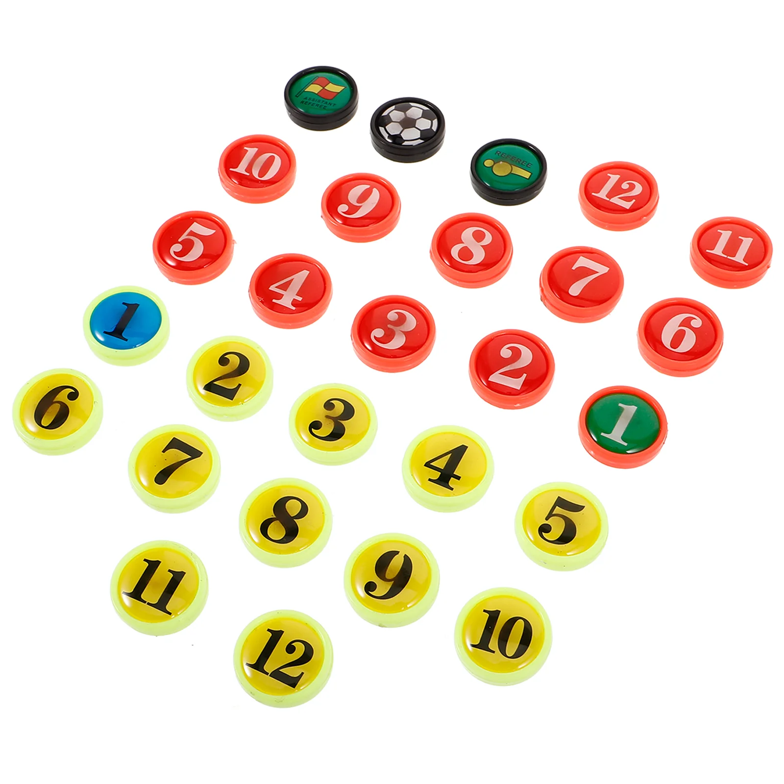 Soccer Magnets Board Replacement 27 Pcs